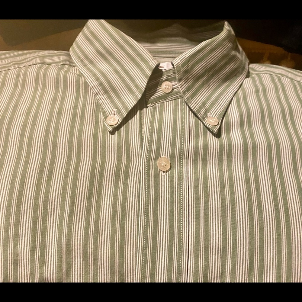 Mens long sleeve Lacoste button down shirt size 40
